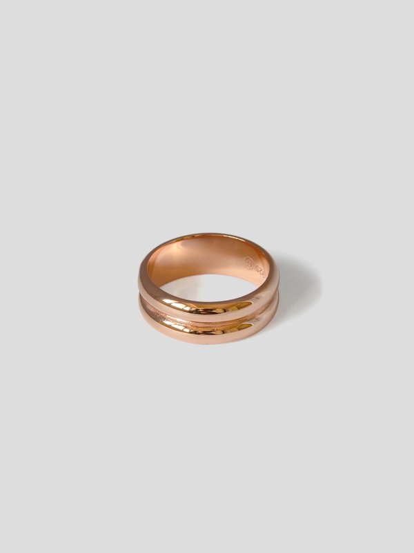 Barak Ring in Rose Gold