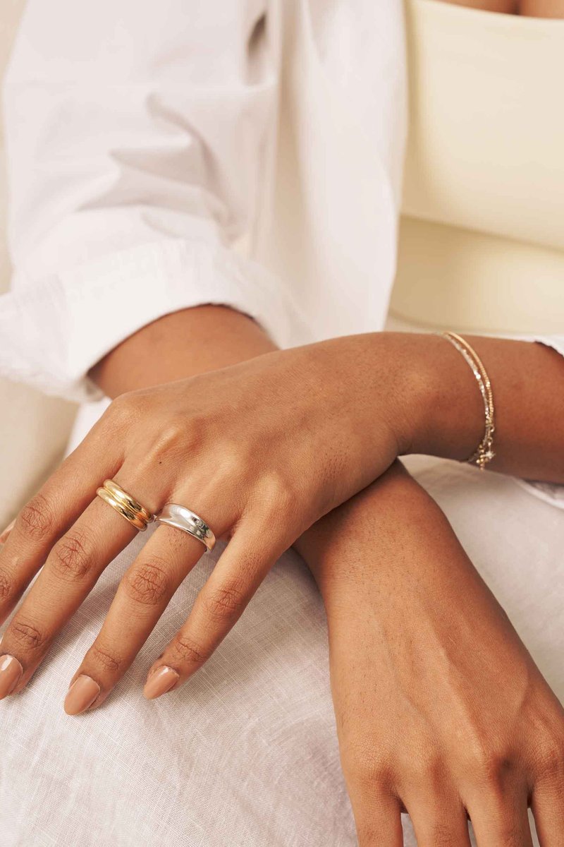 Arc Silver Ring
