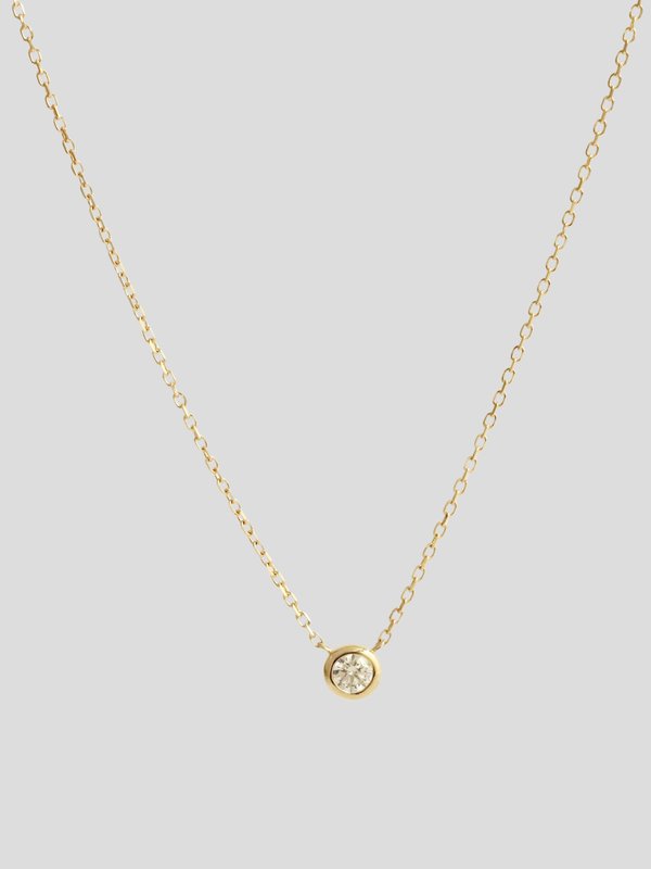Daylight Necklace - Diamond in 14k Gold