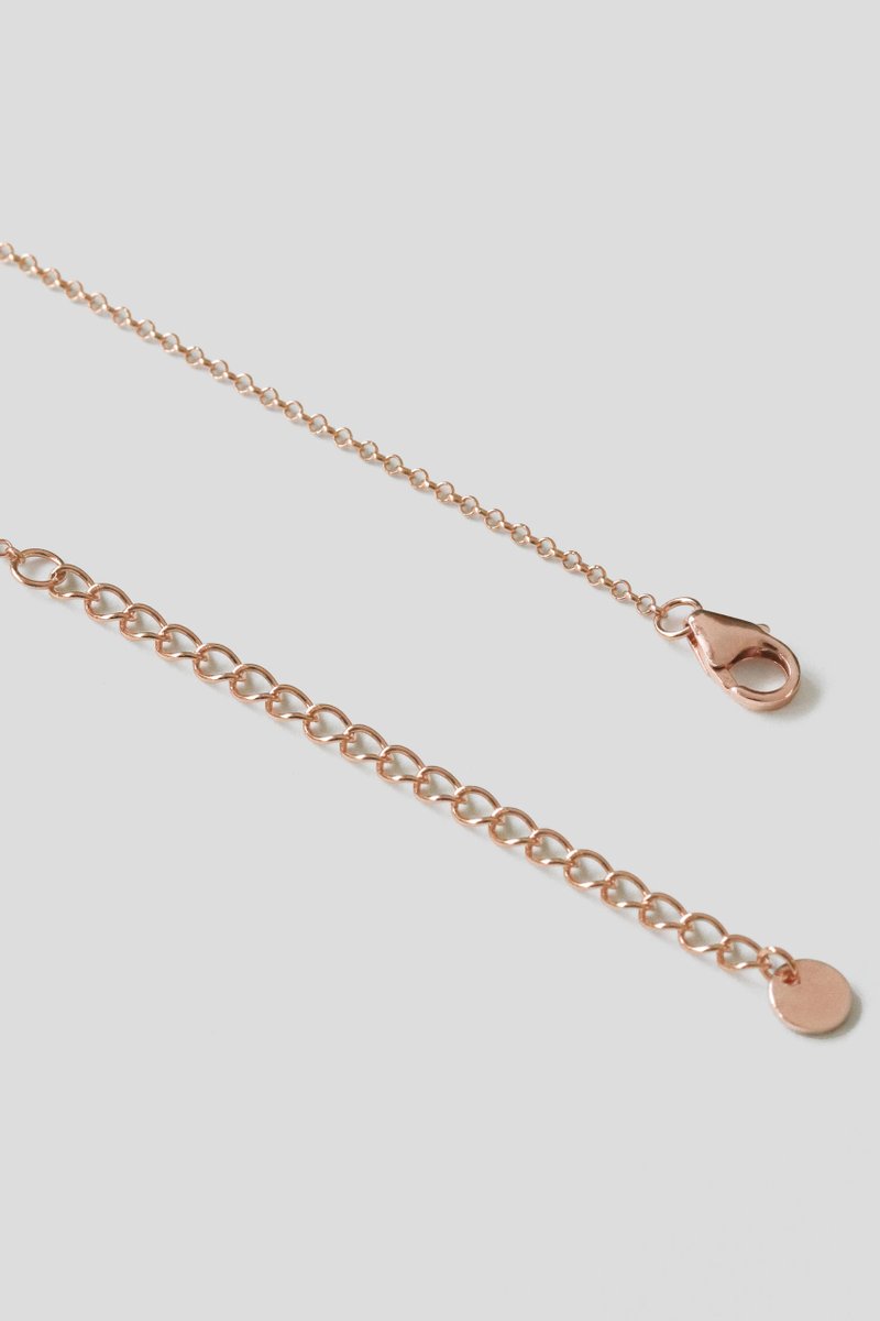 Dots Rose Gold Choker Necklace