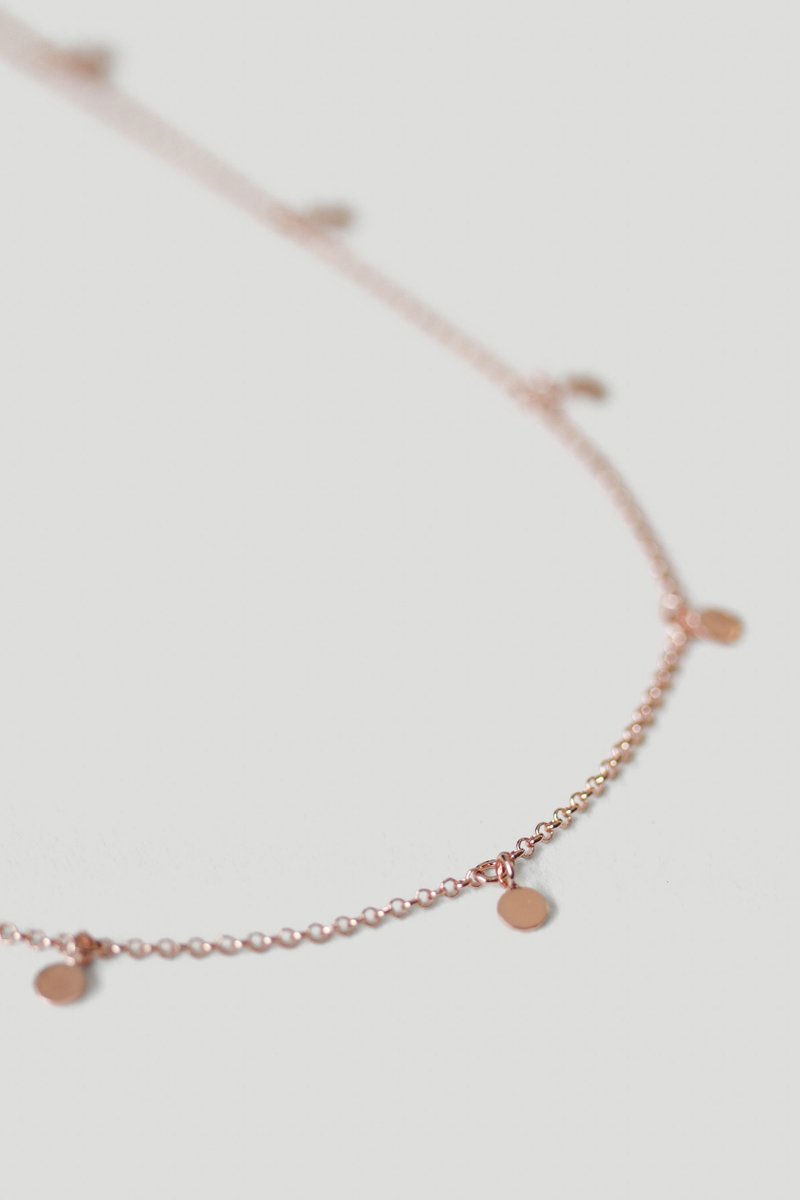 Dots Rose Gold Anklet